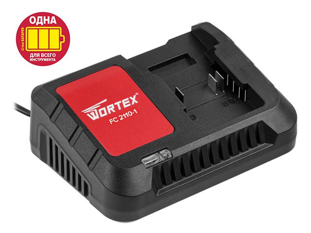 Зарядное устройство Wortex FC 2110-1 ALL1 (18 В, 4.0 А, 1 слот, быстрая зарядка) - фото от IWS24