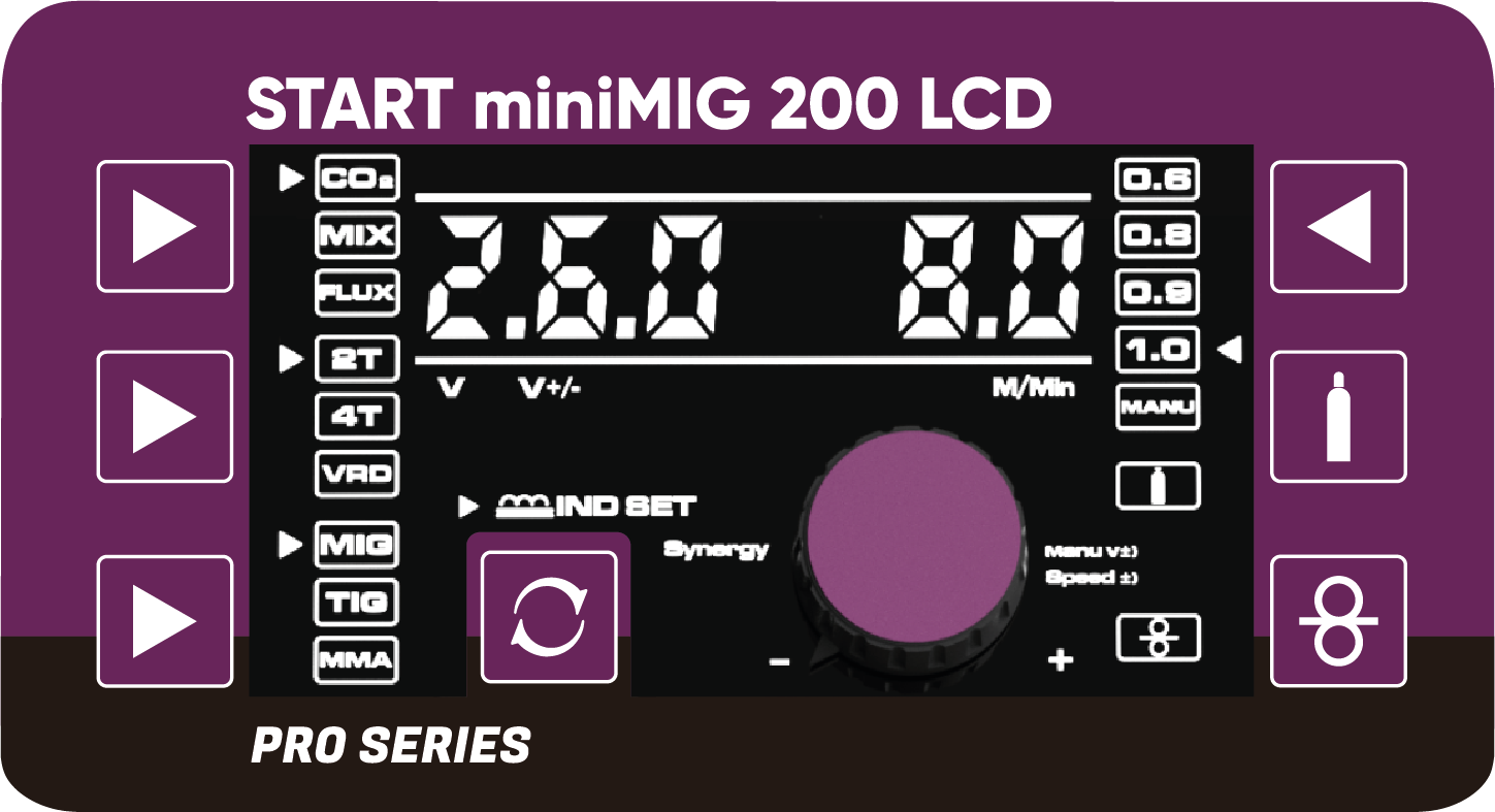Полуавтомат START miniMIG 200 LCD - фото от IWS24