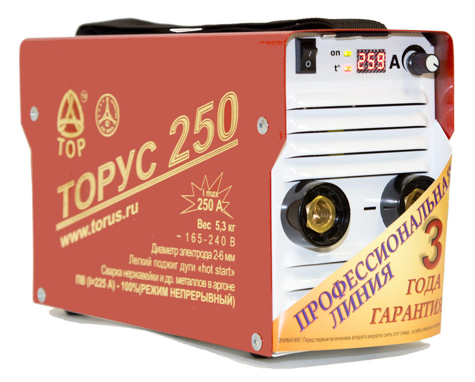 Инвертор ТОРУС 250 НАКС + комплект проводов - фото от IWS24
