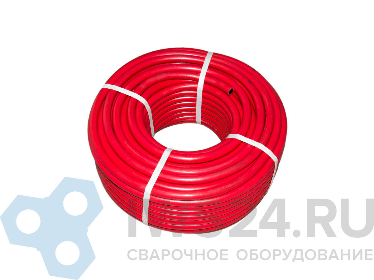 Рукав газовый 9 мм (красный) (I-9,0-0,63) - фото от IWS24