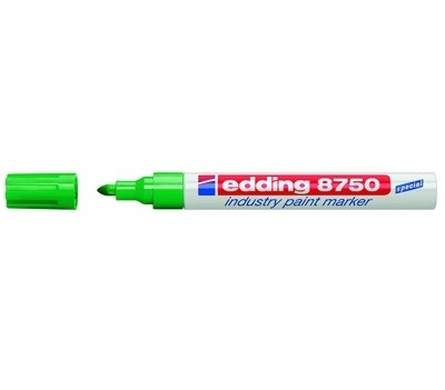 Маркер для промышл. графики Edding E-8750 зеленый (2-4мм) - фото от IWS24