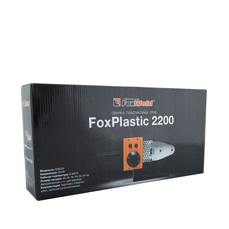 Аппарат сварки пласт. труб Foxweld FoxPlastic 2200 - фото от IWS24