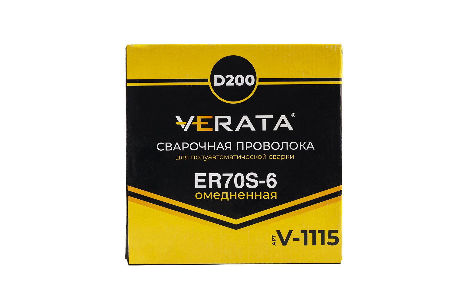 Проволока VERATA ER70S-6 d=1,0 (4,5кг) омедненная - фото от IWS24