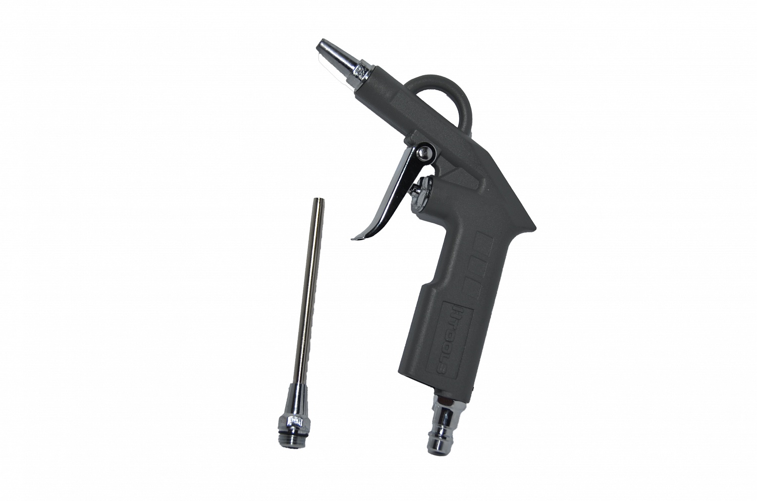 Пистолет продувочный Pegas AD-02 с длинным и коротким носиком, металлический - фото от IWS24