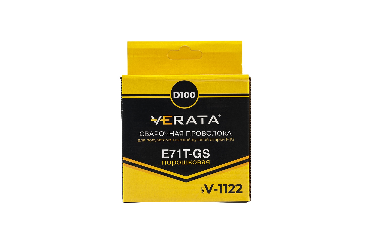 Проволока VERATA E71T-GS d=1,0 (0,9кг) порошковая самозащитная - фото от IWS24